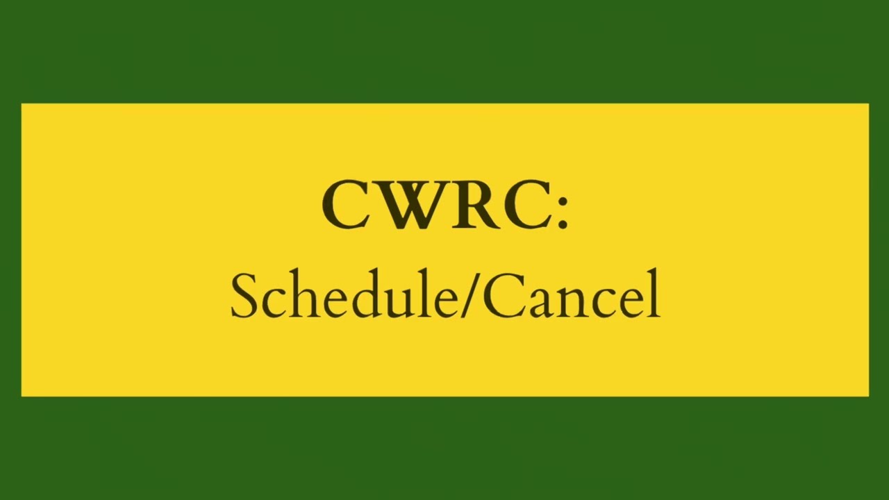 Delgado CWRC: How to Schedule and Cancel Appointments