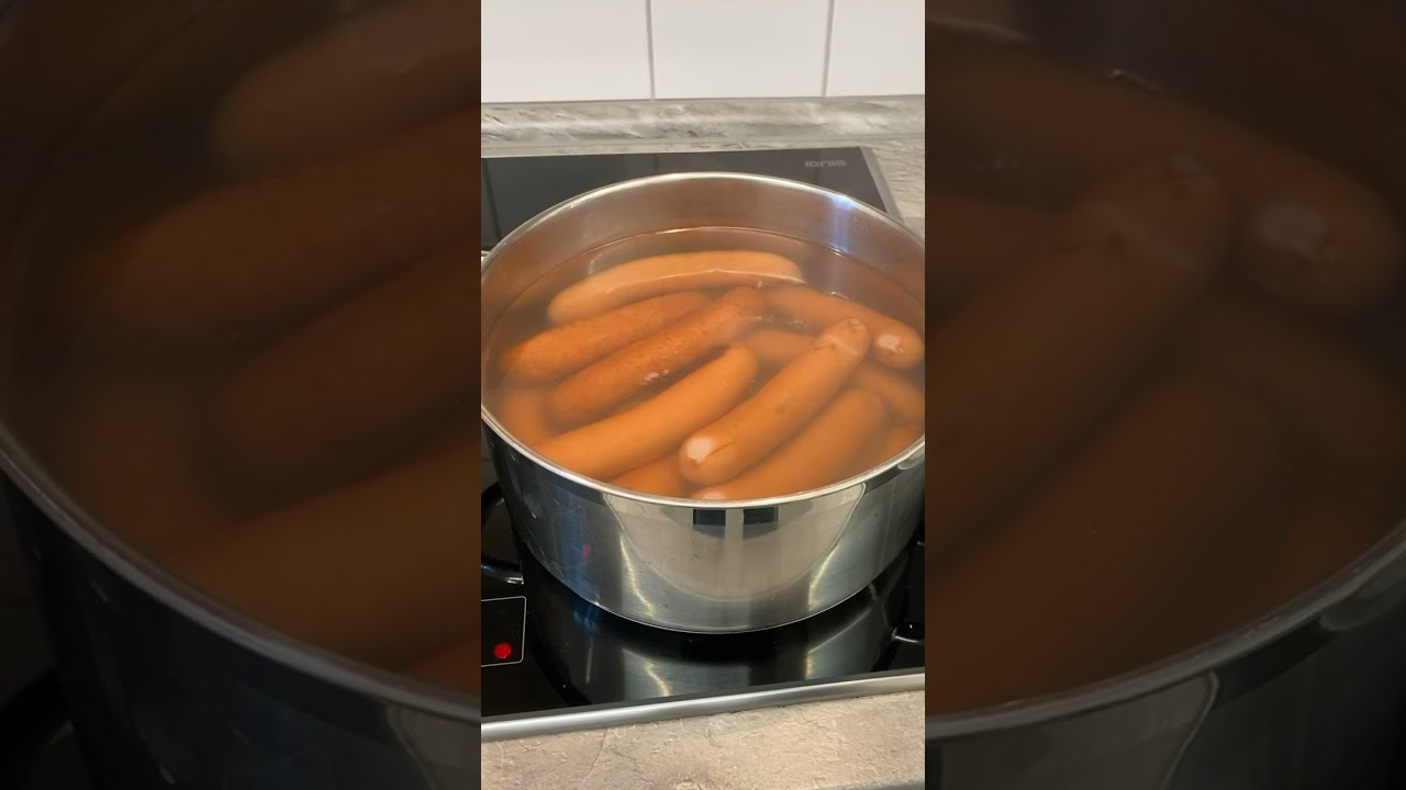 Bockwurst kochen - Bockwurst hei&szlig; machen