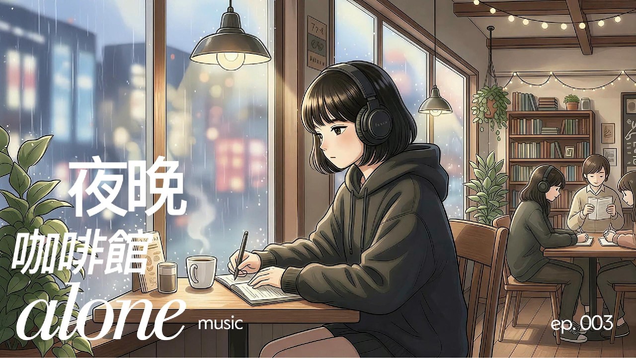 【深夜獨處】白天扛著太多責任，今晚把時間還給自己 ☕️ 雨夜咖啡館 Lo-Fi 陪伴音樂 | 讀書/加班/放鬆專用