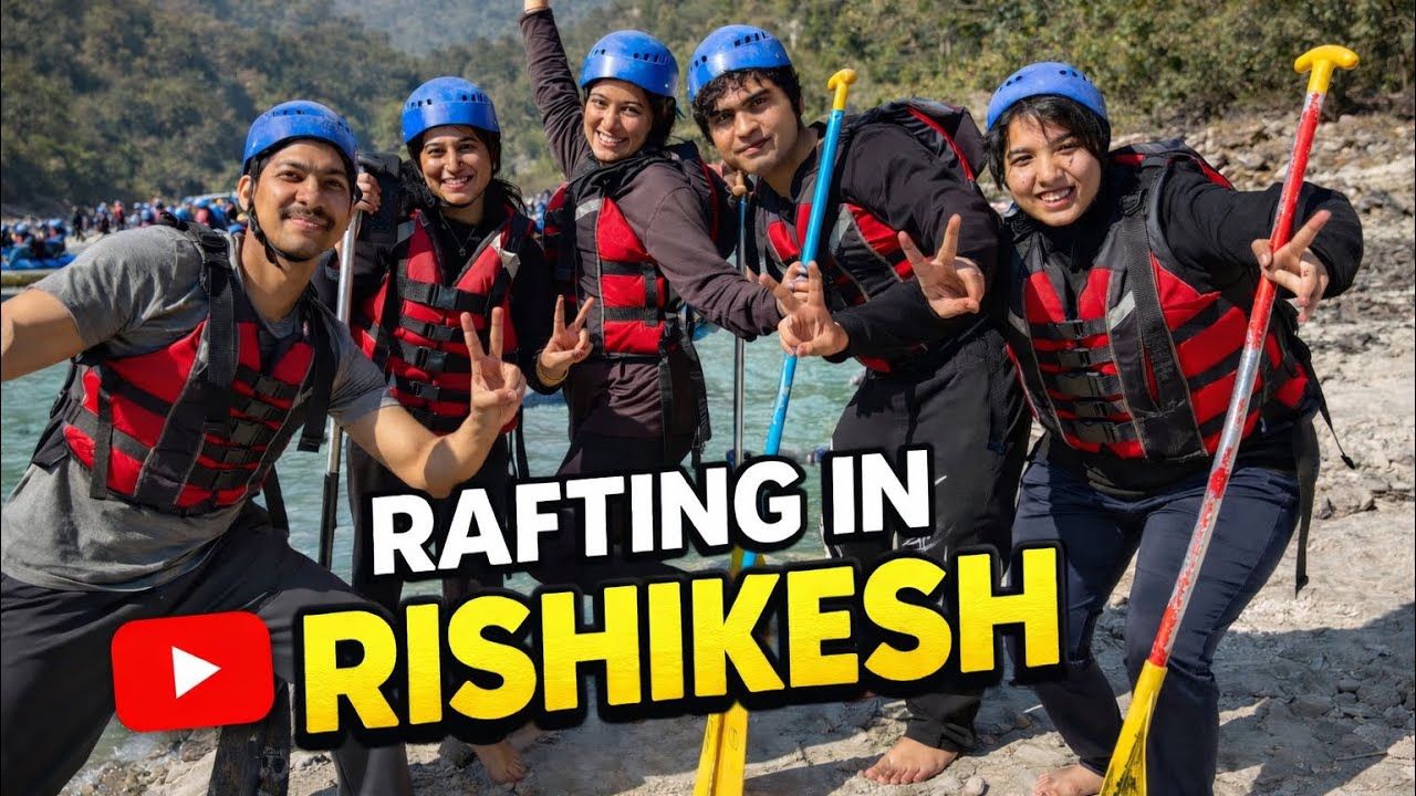 Rafting in Rishikesh || Riya darr gyi😱 || Bhaiya Upar le lo😅😅