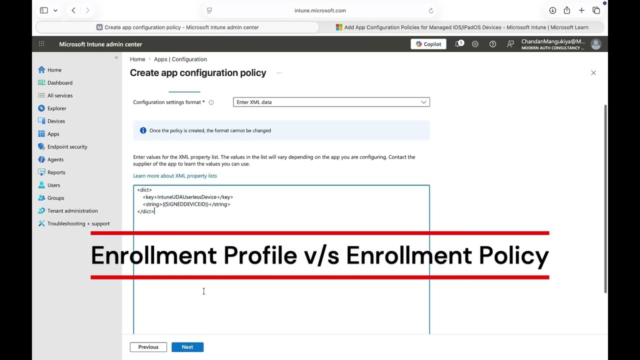 Intune's New Enrollment Policy: Using Enrollment Time Grouping with Authentication at Company Portal