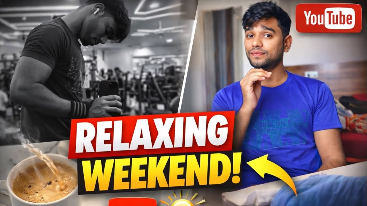 Relaxing Weekend Routine | Gym 💪 Coffee ☕ Chill Life | @Jkworld035 