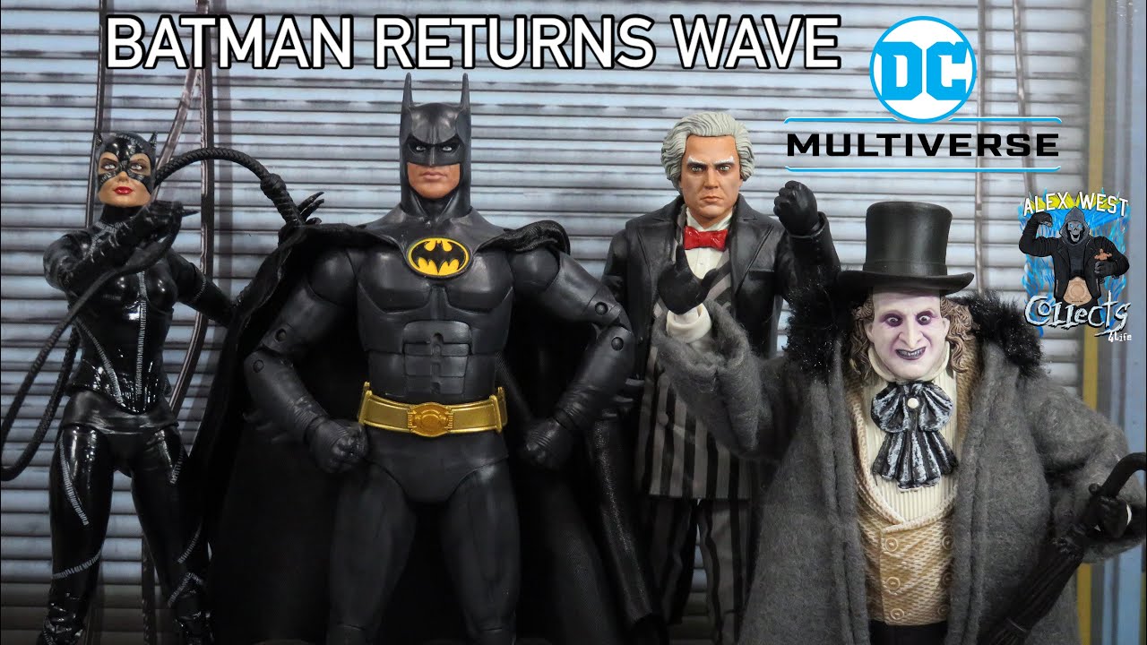 Обзор полной волны комикса &laquo;Бэтмен возвращается&raquo; от McFarlane Toys DC Multiverse Deluxe Theatrica...