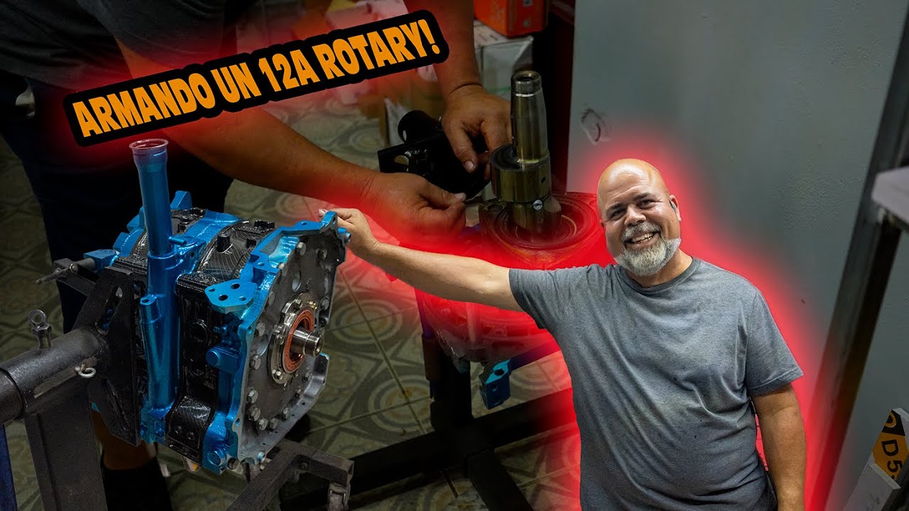 🔧🔥 Como se ensambla MOTOR ROTATIVO 12A? Con Javier Bonilla – ¡Pura Fiebre Wankel! 🚗💨