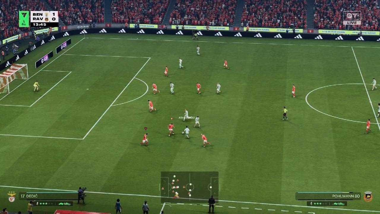 EA SPORTS FC 26 PS5 Previsao Liga Betclic 25/26 Jornada 1 SL Benfica X Rio Ave FC