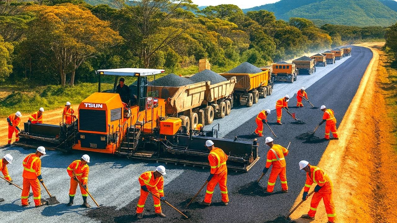 KAKO se RADI ASFALT | TAKO se GRADE CESTE od MILIJUNA DOLARA 💰