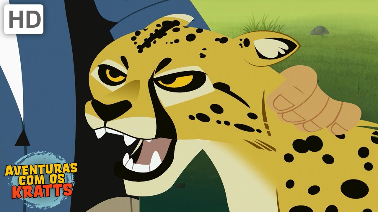 Aventuras com os Kratts | Guepardos| O animal terrestre mais rápido [episódios completos]