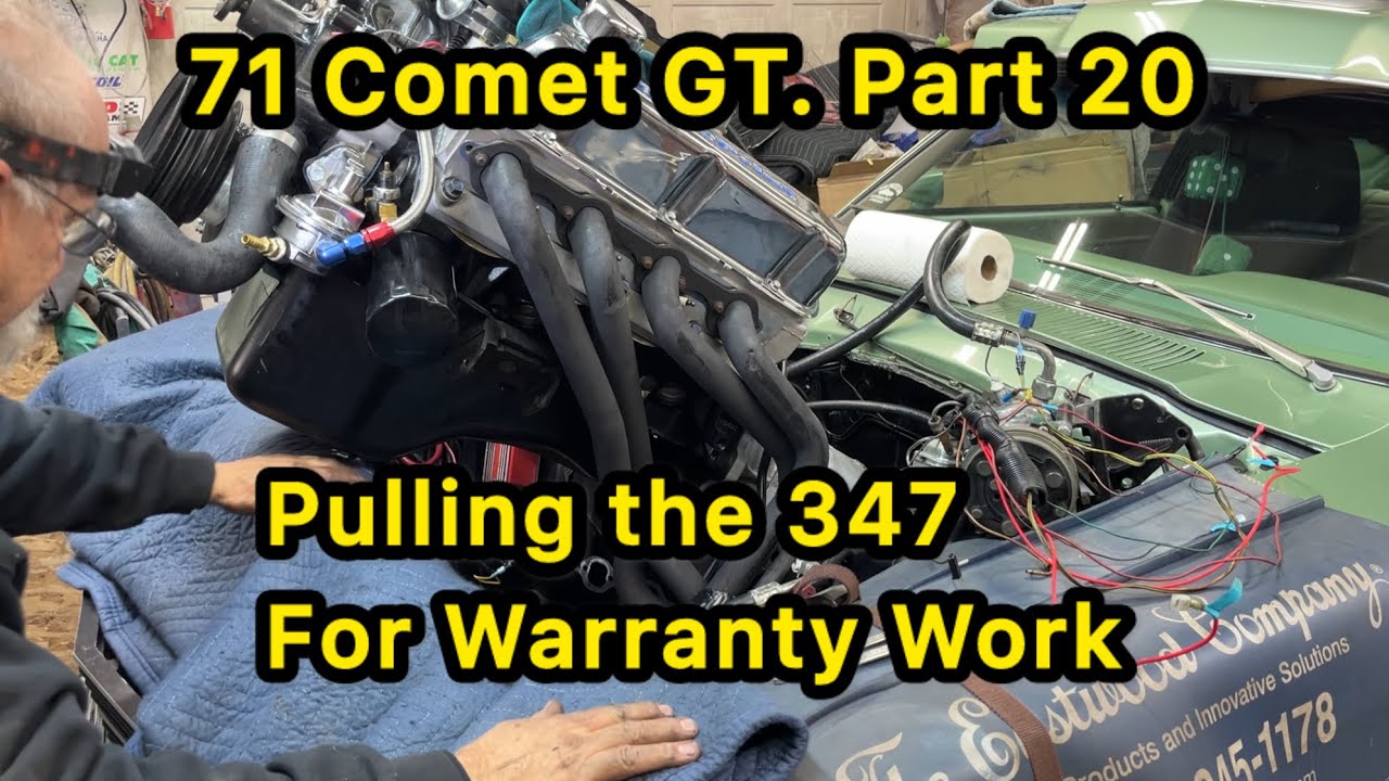 71 Comet GT. Часть 20. Вывоз 347-го для гарантийного ремонта