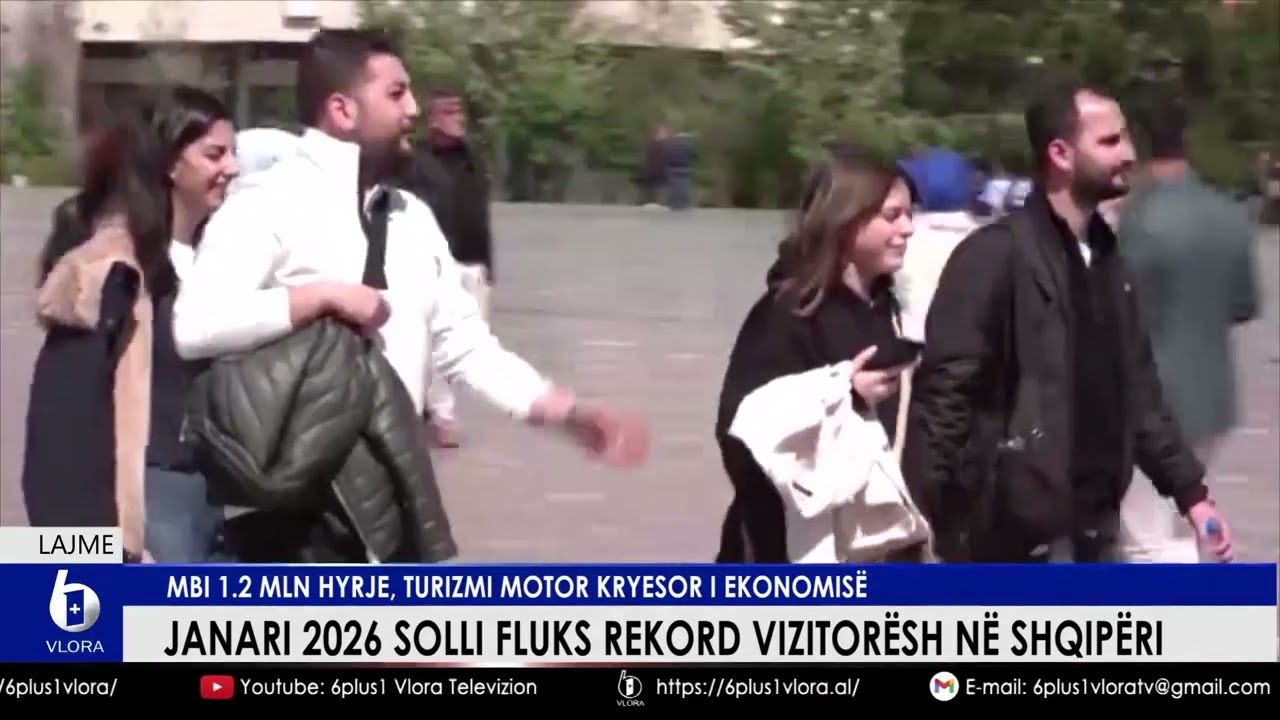 Janari solli fluks rekord vizitorësh në Shqipëri. Mbi 1.2 MLN, turizmi motor kryesor i ekonomisë