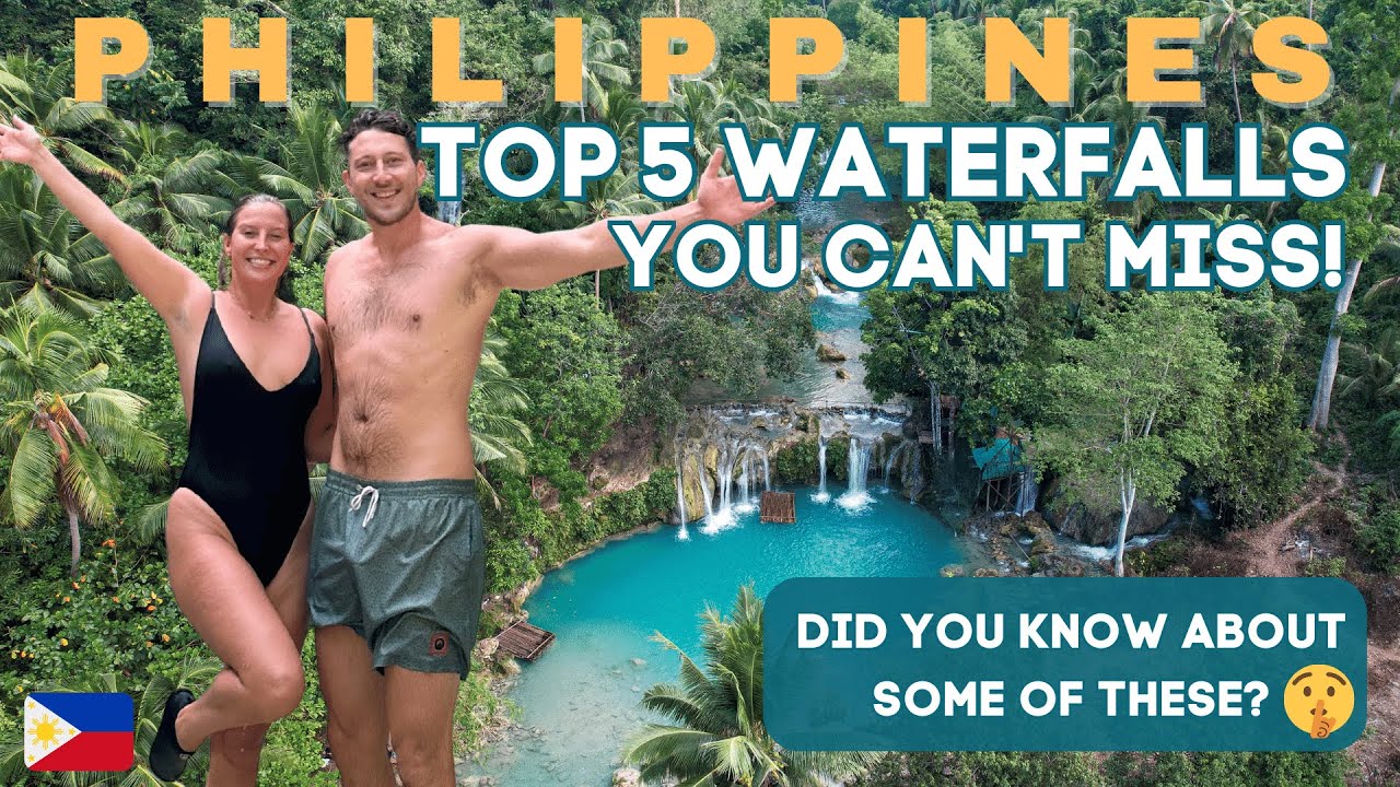 Top 5 Waterfalls You Cannot Miss In The Philippines 😍 Philippines Travel Vlog 🇵🇭