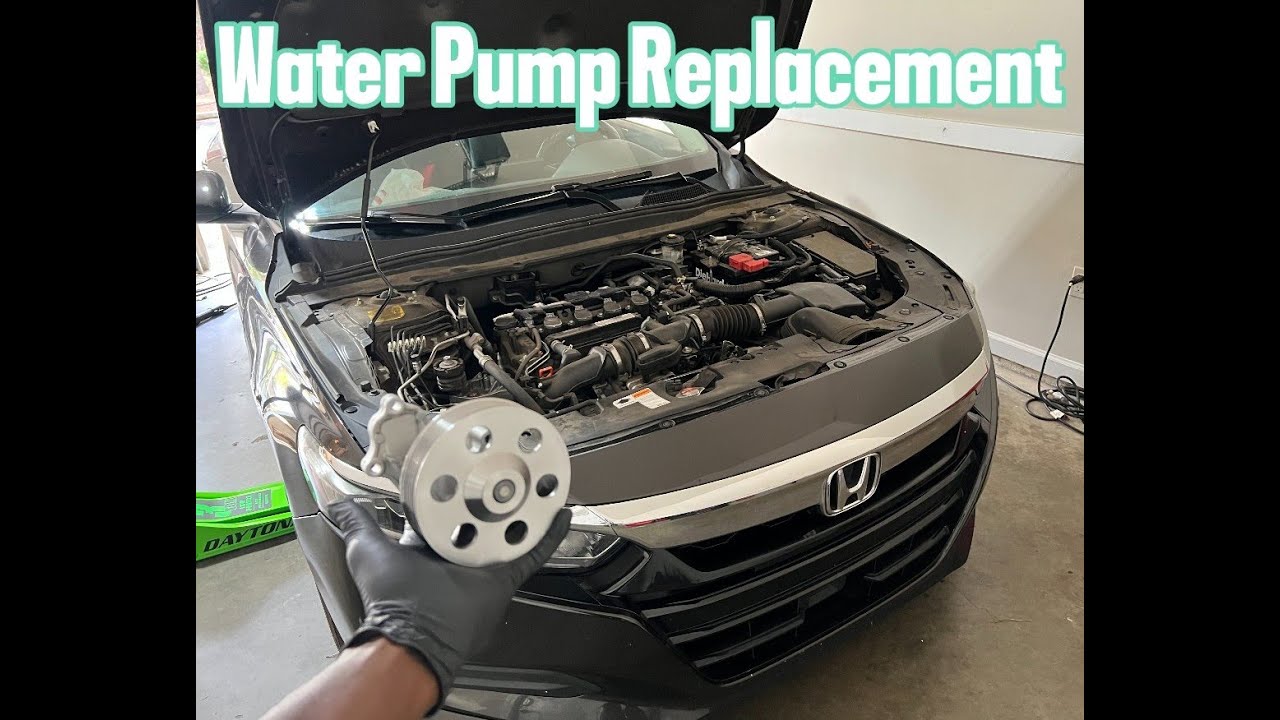 2018 Honda Accord 1.5L Water Pump Replacement | Step-by-Step DIY Repair (2018-2022)