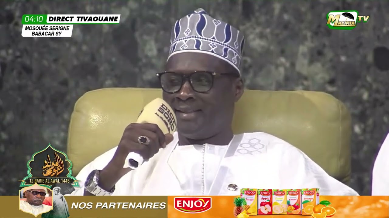 🔴 GAMOU TIVAOUANE 2024 - LA COMMUNICATION DE SERIGNE MOULAYE SY HABIB - MOSQUÉE SERIGNE BABACAR SY