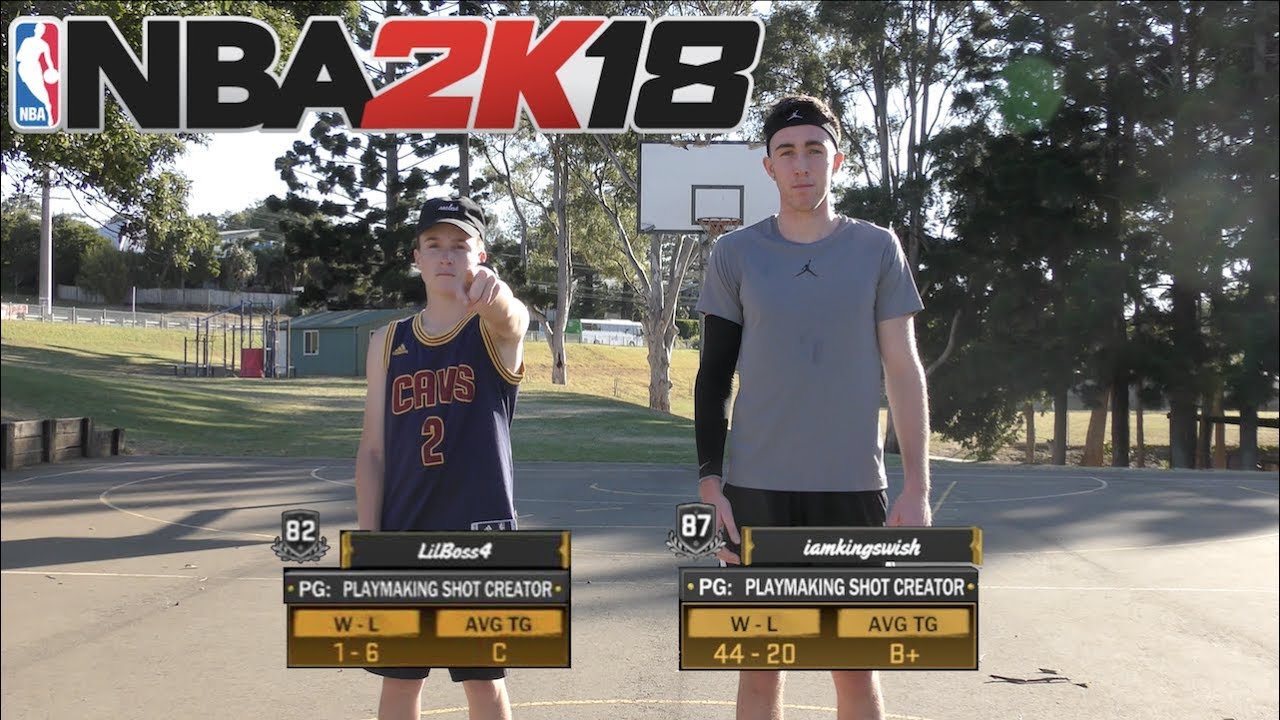 NBA 2K18 MyPARK IN REAL LIFE