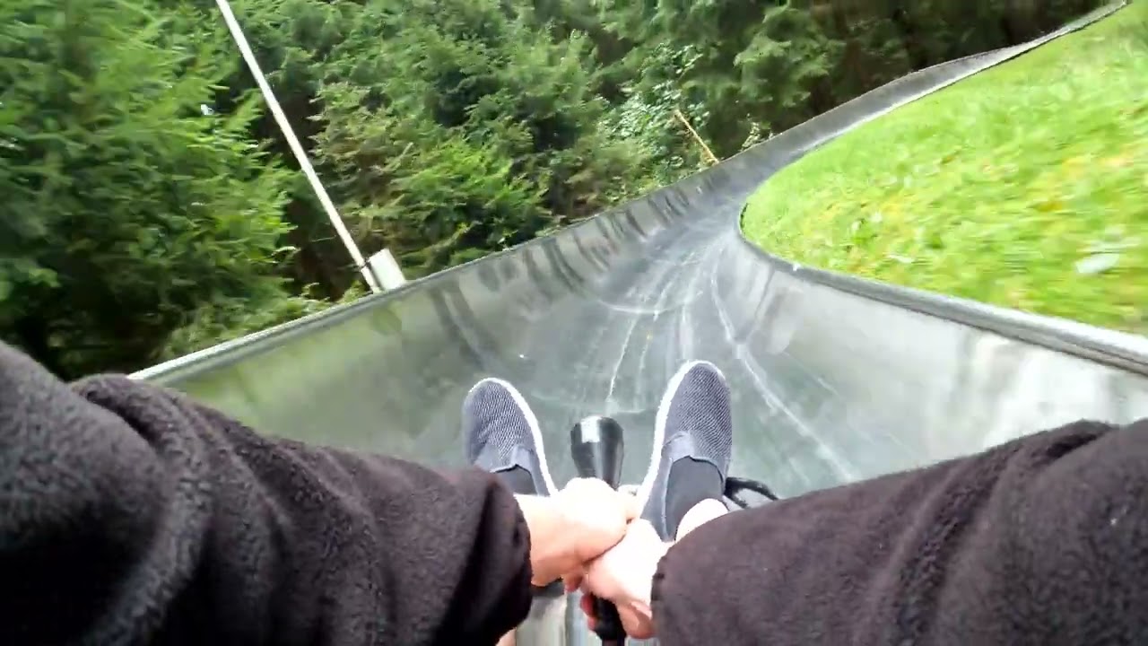 Sommerrodelbahn Inselberg Funpark in Brotterode Trusetal /Th&uuml;ringen , onride