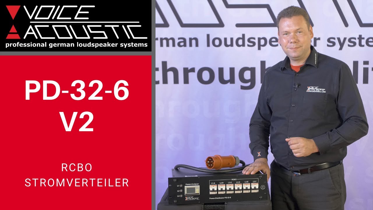 PD32-6-V2 Stromverteiler | Voice Acoustic