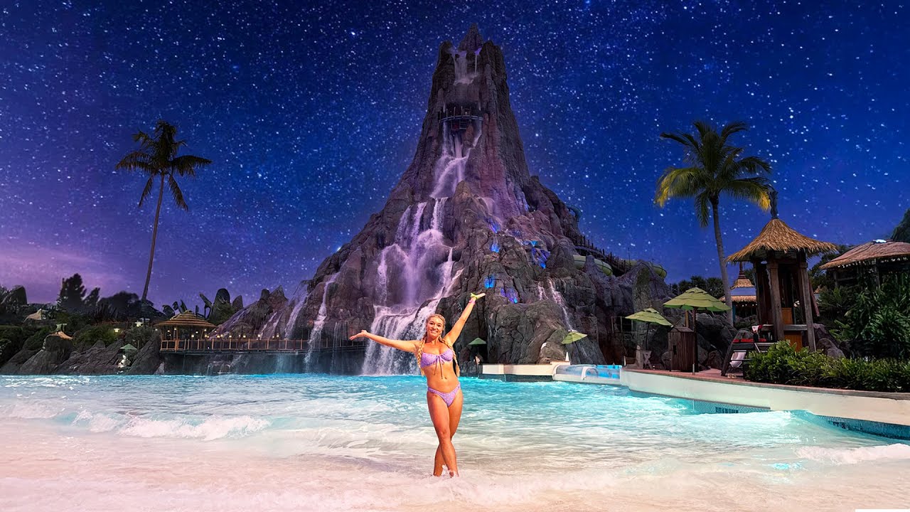 Ночи в Volcano Bay: частный аквапарк за 100 долларов