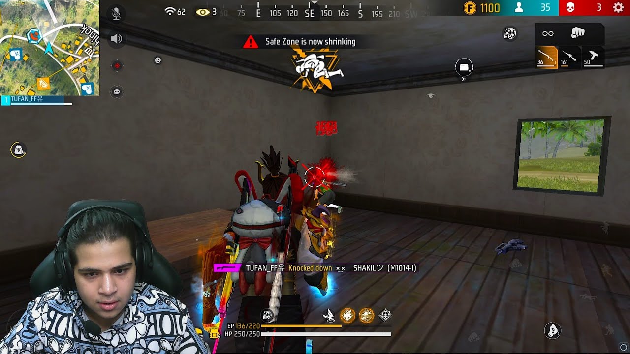 My First Gameplay & 30 KIlls Challenge with Notaxid  😍 -Free Fire Max