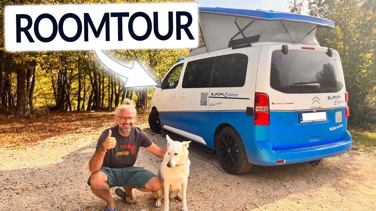 Vollzeit leben im E-Wohnmobil | Erfahrungsbericht | Roomtour