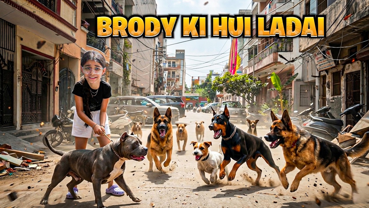 Brody ki Ladai Ho Gai 😔