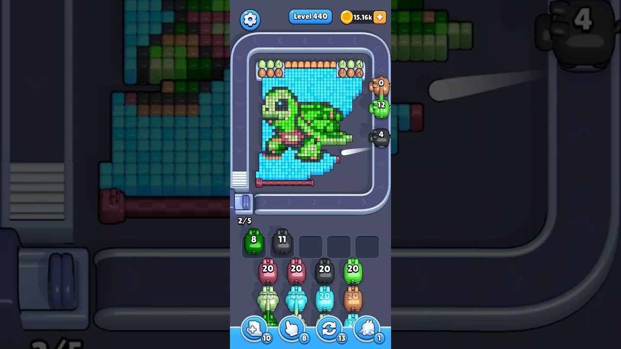 Pixel Flow level 440