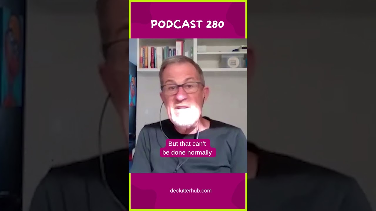 Are TV shows true to life?  #declutteryourlife #declutteringtips #peterwalsh #podcast #shorts
