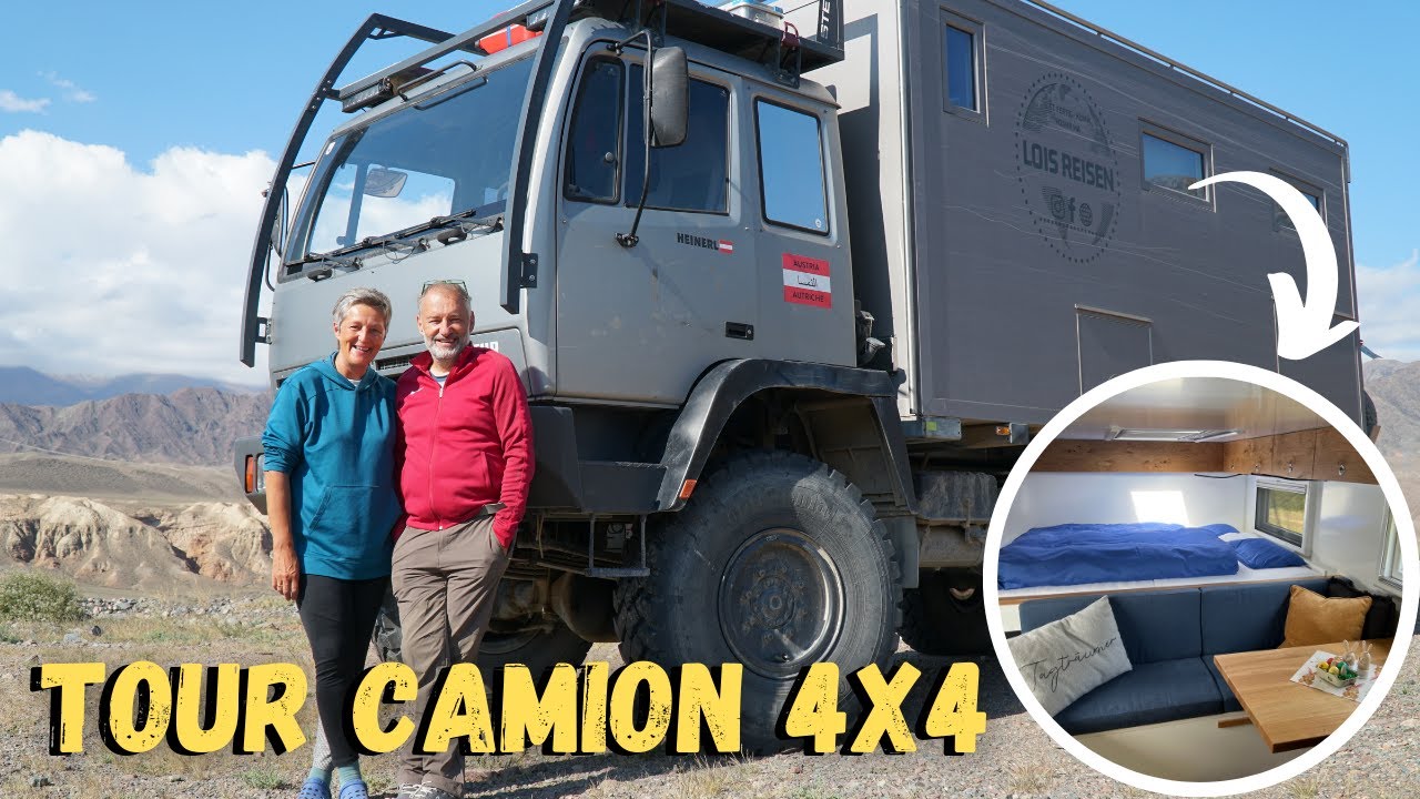 STEYR 4x4 CAMPER TOUR: военный грузовик, переделанный в транспортное средство