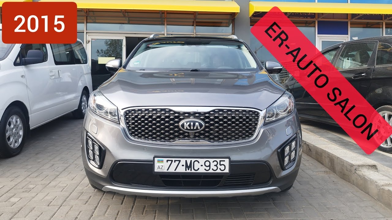 Kia Sorento 2015 Almaniyadan gəlmə 2.2 L Dizel