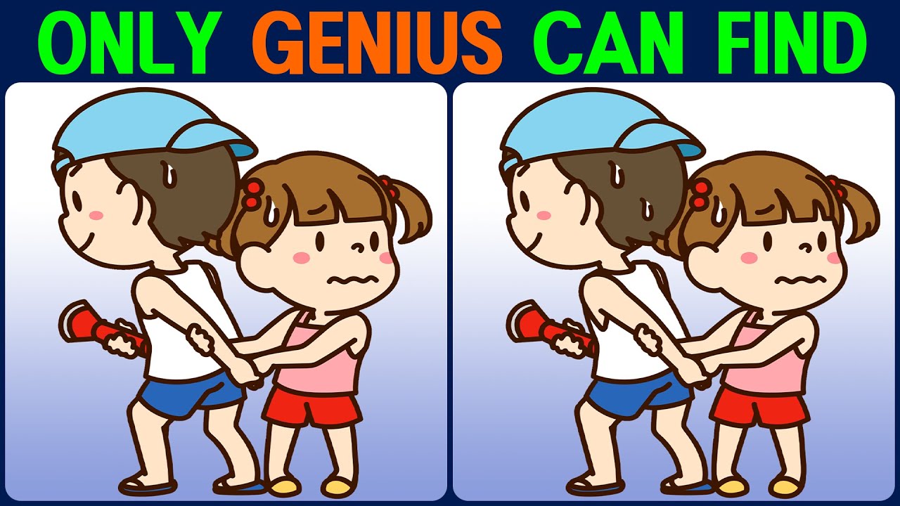 Puzzle / Find the Difference │ Live young! For young brains!