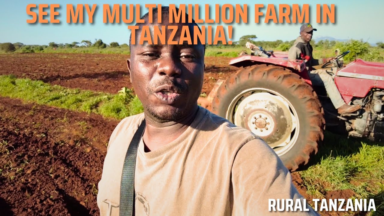 Farming in Tanzania: A Surprise Family Adventure on the Tractor!