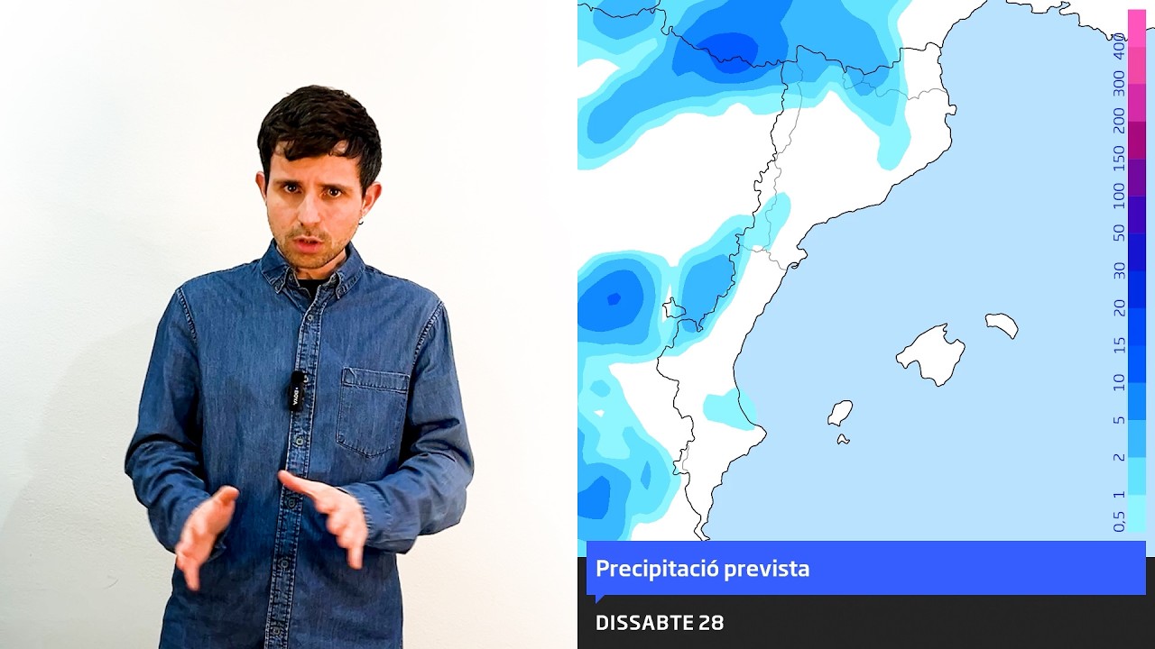 Tornen els ruixats en algunes comarques aquest cap de setmana