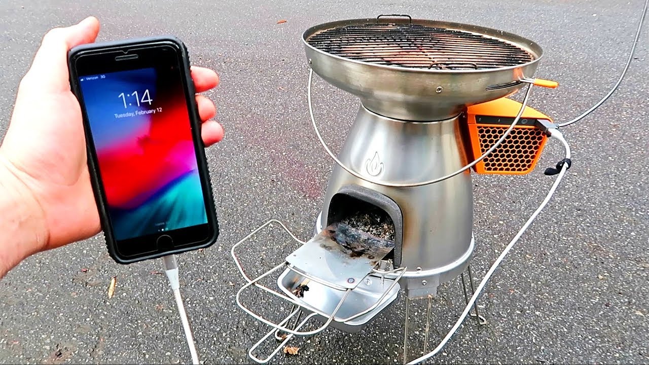This Stove Will Charge Your Phone!