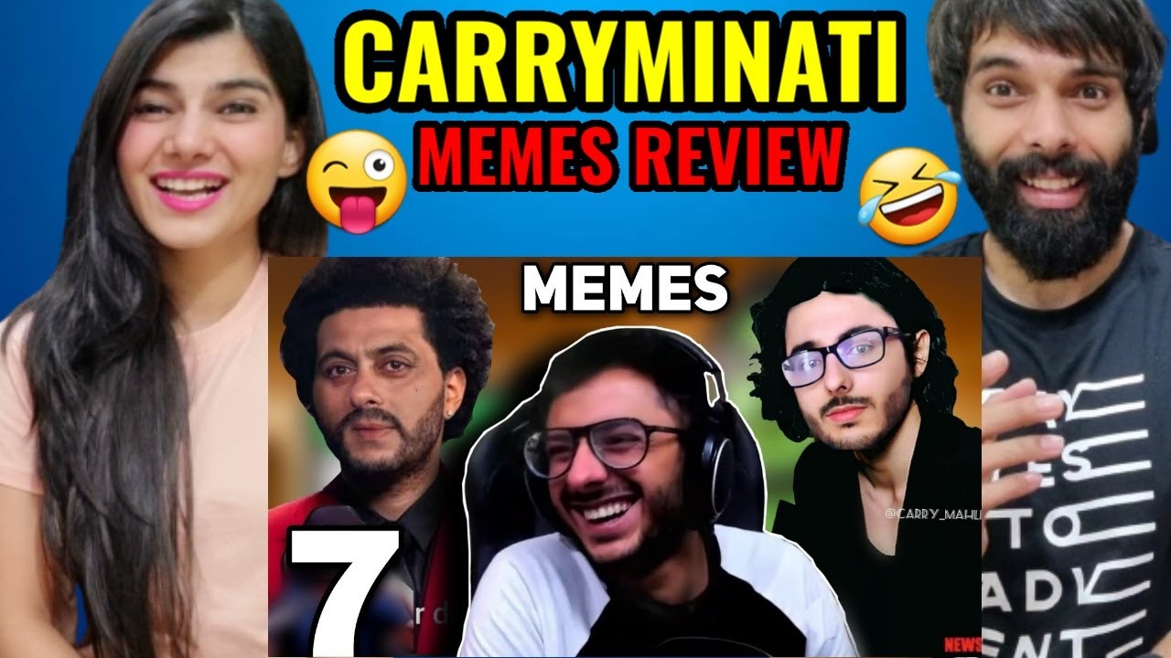 Carry Memes Review 🤣🤣🤣 Part 7 || Carry Memes Highlight || Carryminati Reaction