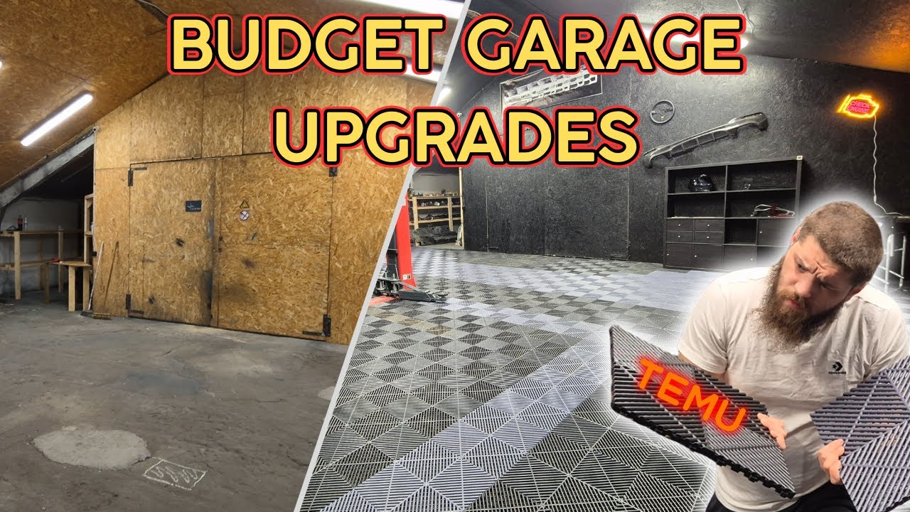 Transform Garage with Floor Tiles | Temu Test - Cheap or Surprisingly Good?