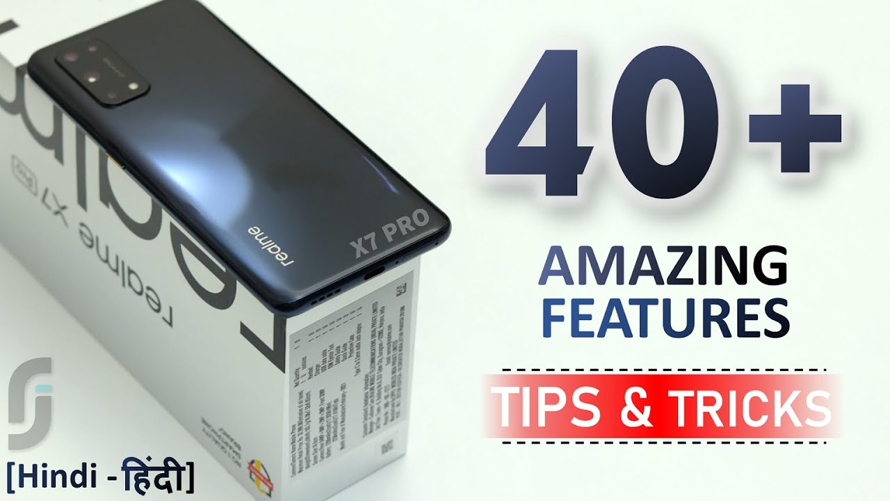 RealMe X7 Pro Tips & Tricks | 40+ Special Features - TechRJ