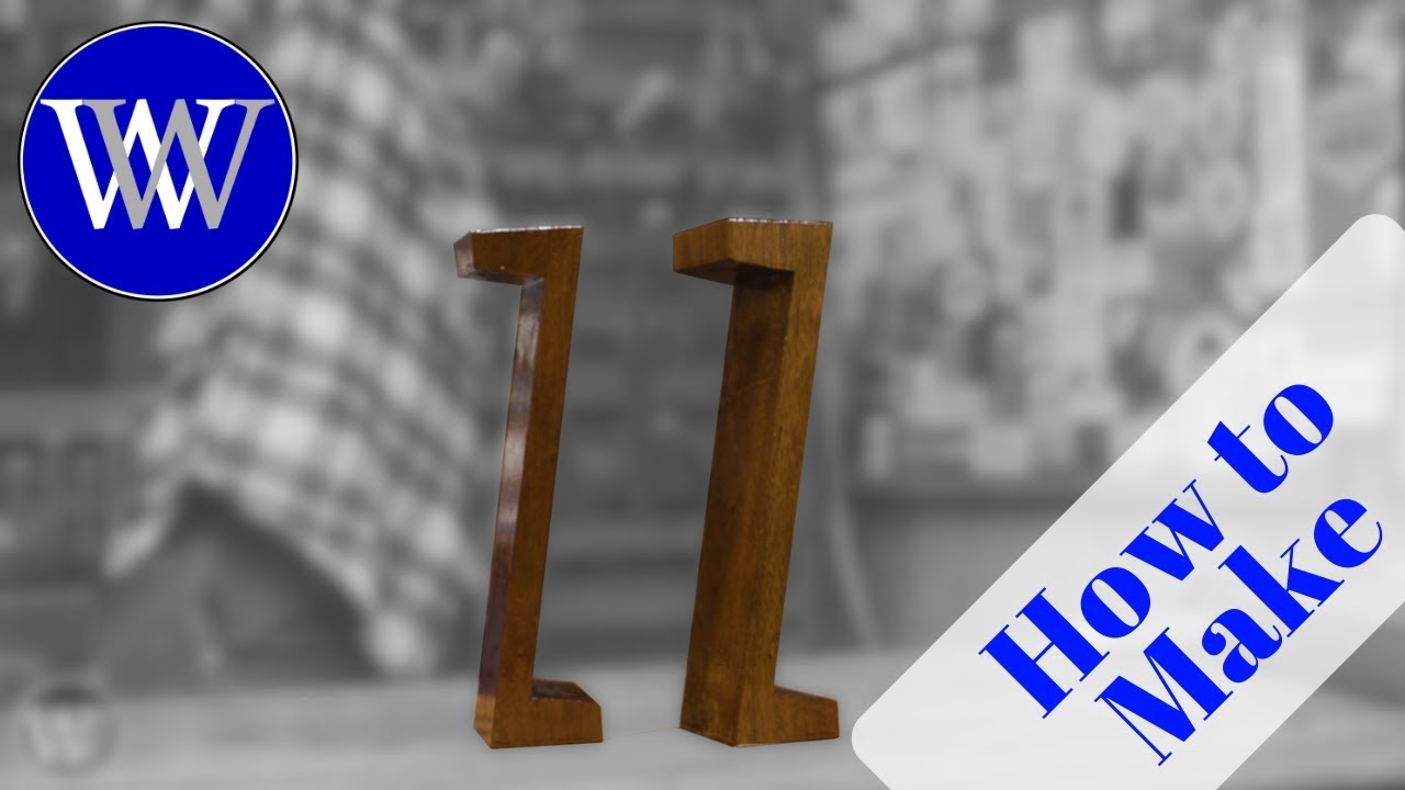 How to Make a Pair of One Piece Bench Hooks