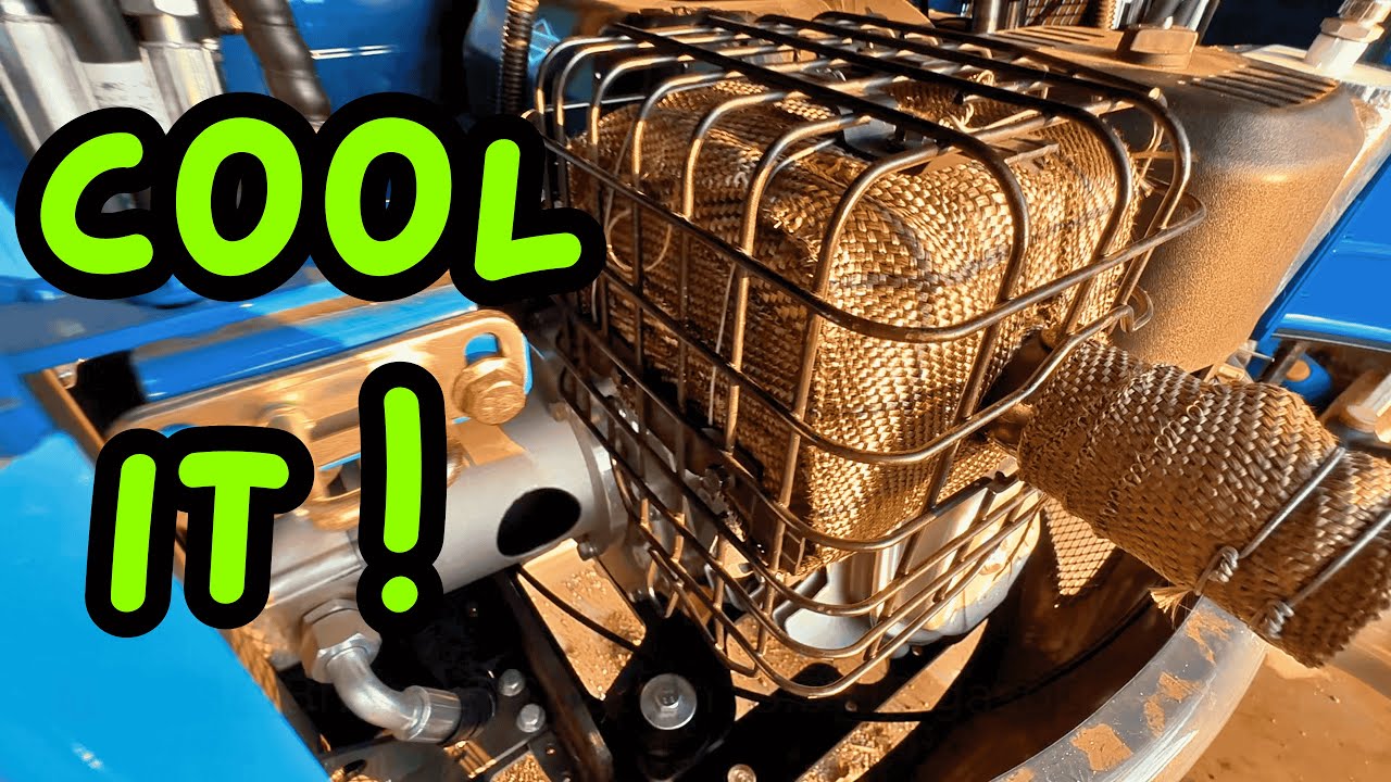 Решение проблемы перегрева моторного отсека экскаватора R10-Eco – модернизация глушителя с помощь...