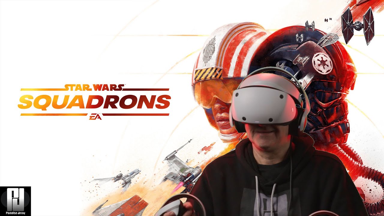 [4K] Игровой процесс Star Wars Squadrons на PSVR2! (Сейчас продаётся за 6 фунтов стерлингов!)