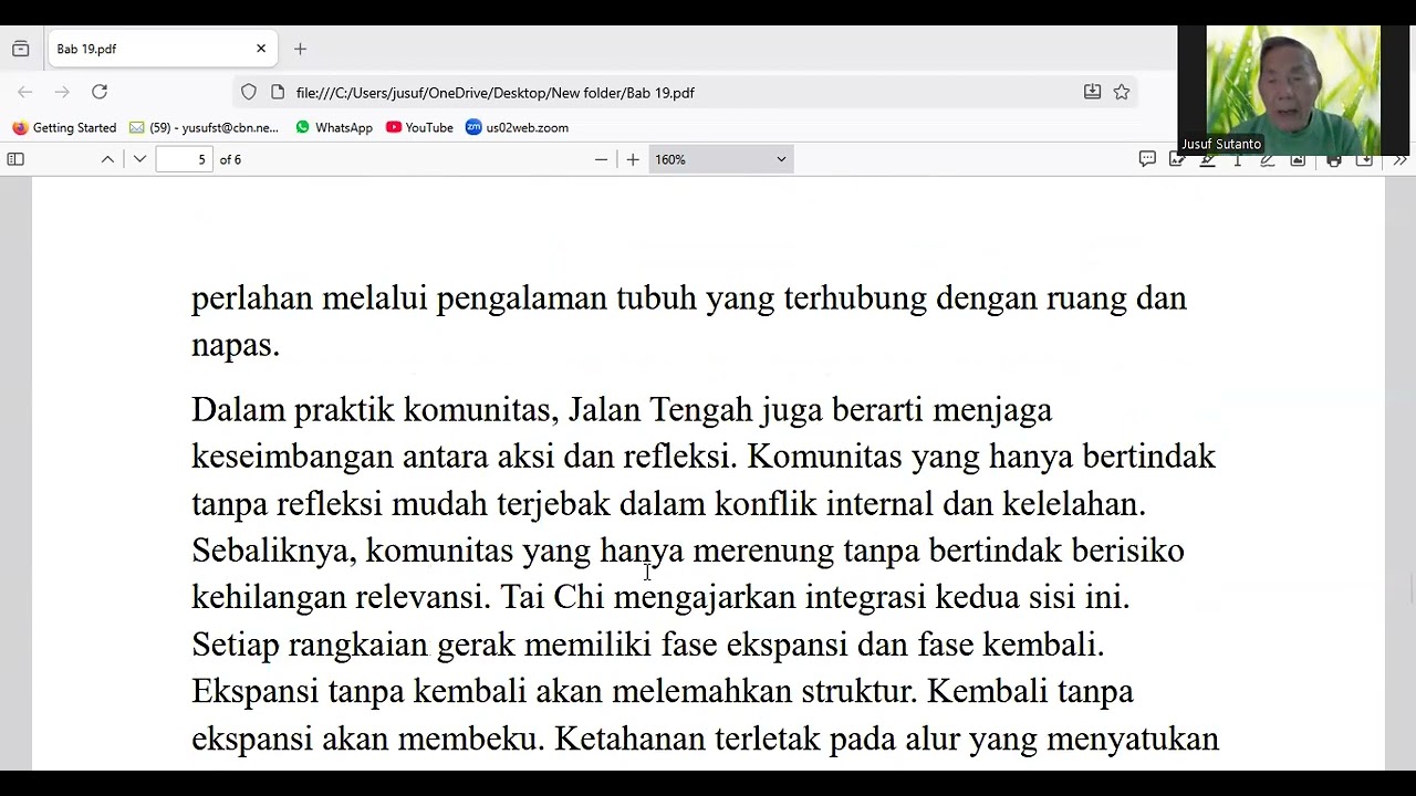 Bab 19 : Ekoteologi TaiChi