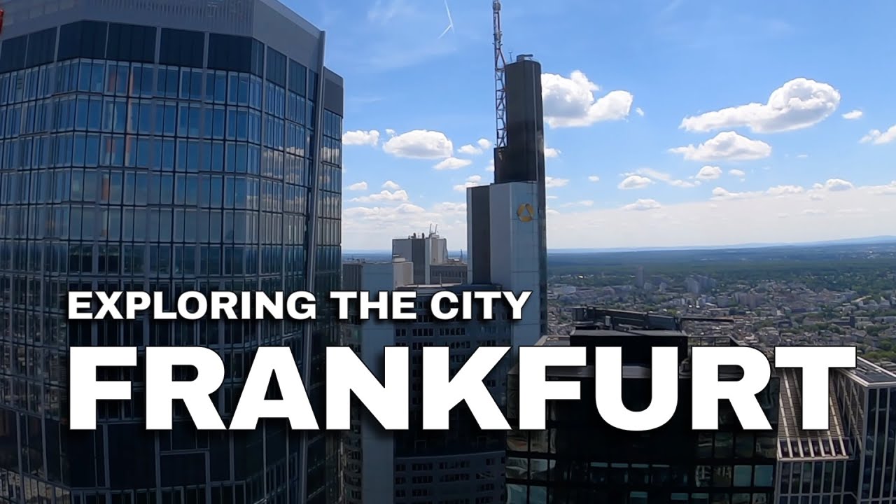 Frankfurt, Germany 🇩🇪 • Walking Tour • Exploring The City •