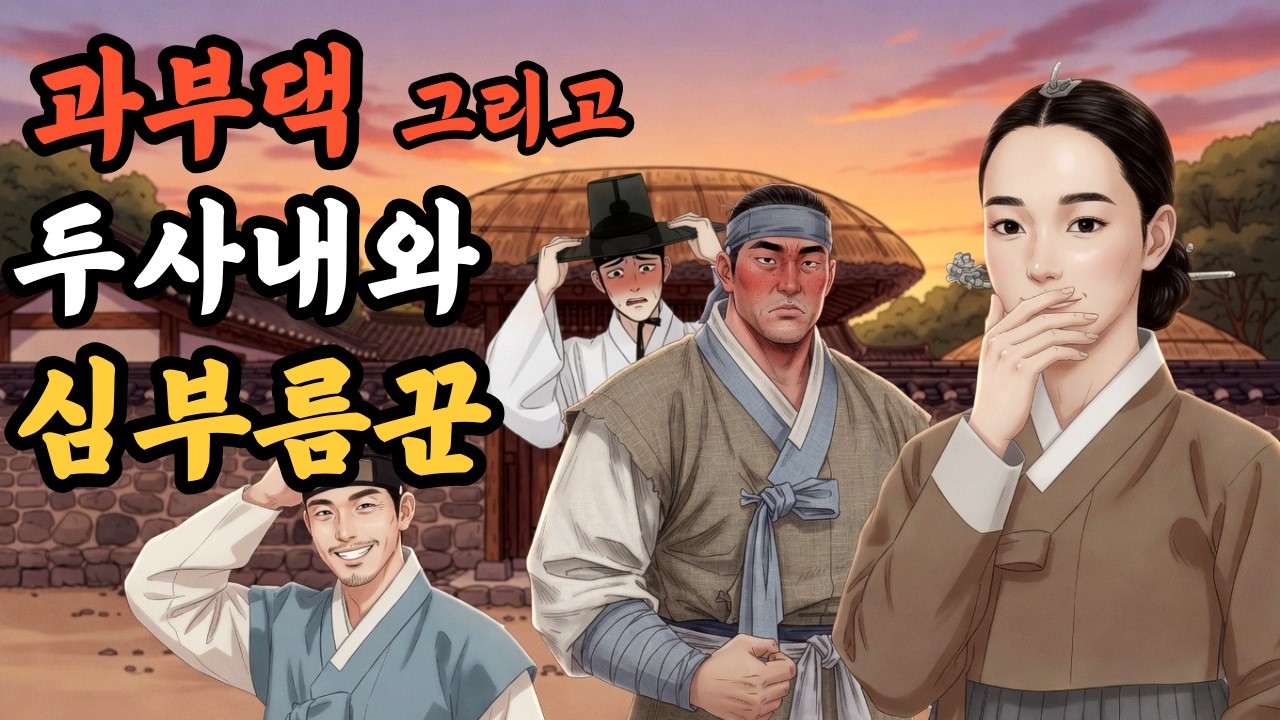 Ep.1 과부댁 ,그리고 심부름꾼과 두사내이야기.야담.설화.전설.