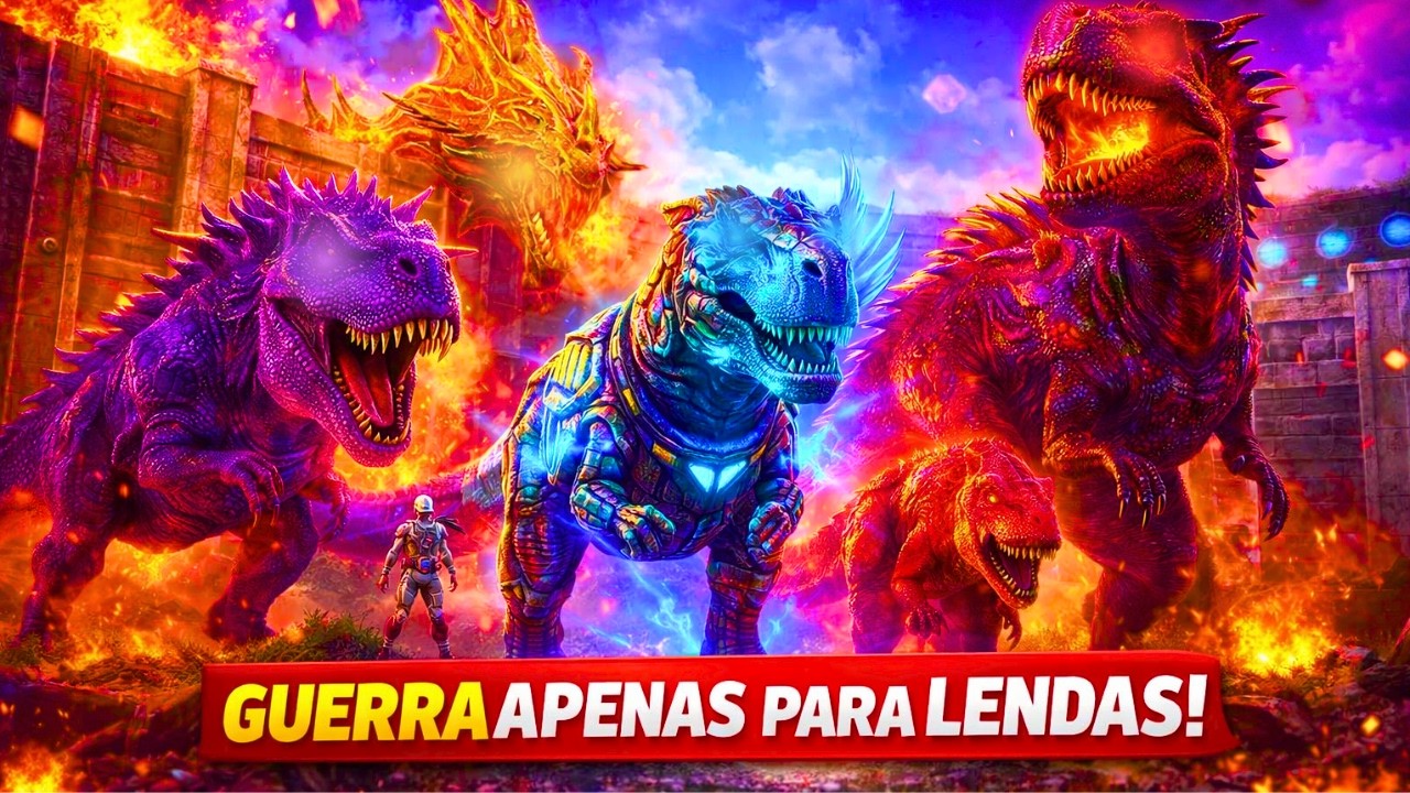 🔥 100 DIAS NO ARK MODS PVP – A GUERRA MAIS INSANA DO SERVIDOR COMEÇOU 😱💀