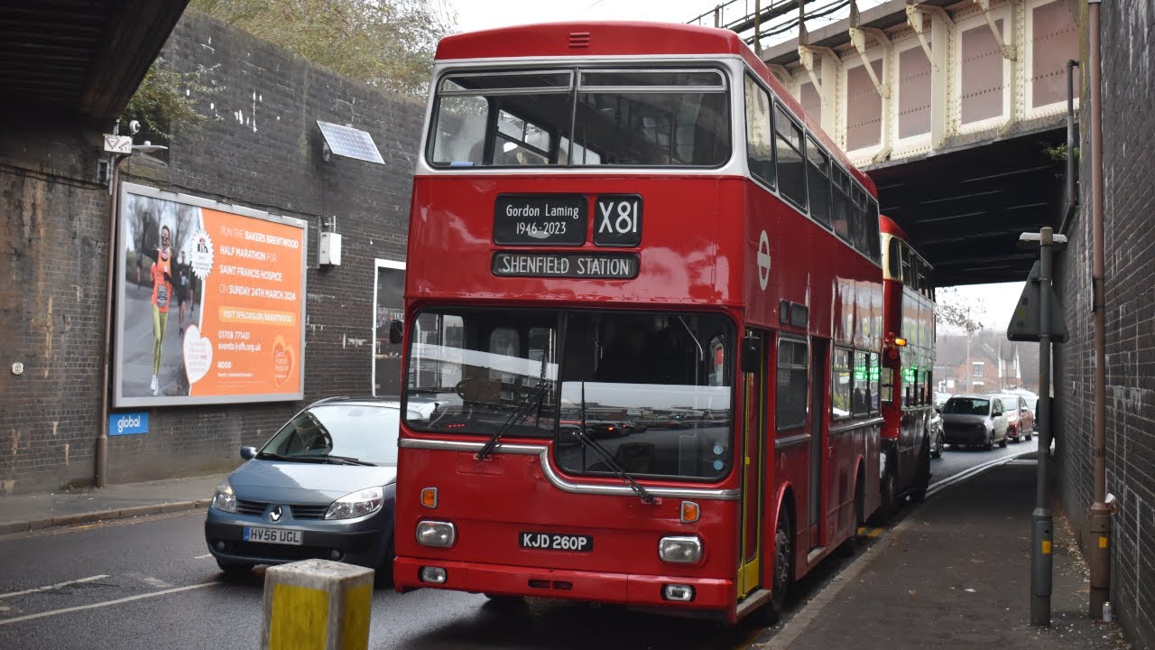 London Transport MD60 Metro Scania Metropolitan KJD260P  Ensignbus Running Day 2023