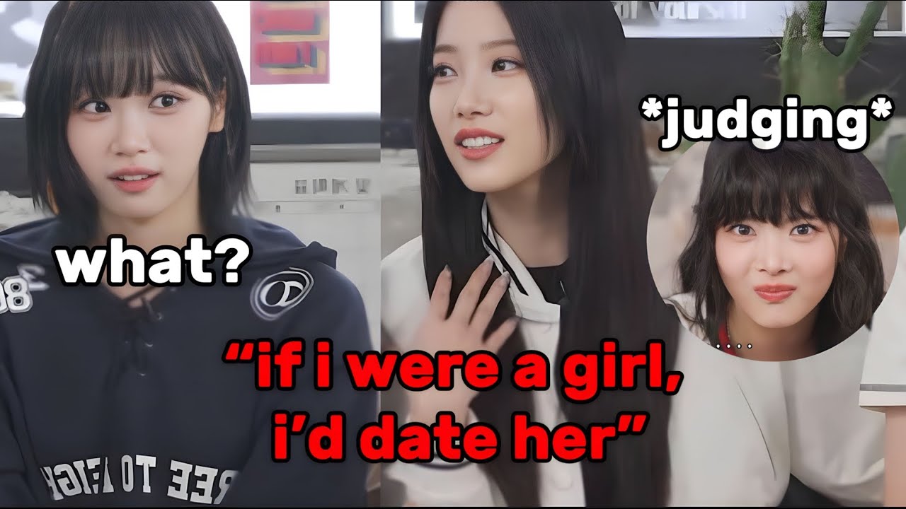 When LE SSERAFIM KAZUHA forgot that she is a girl after was asked about this