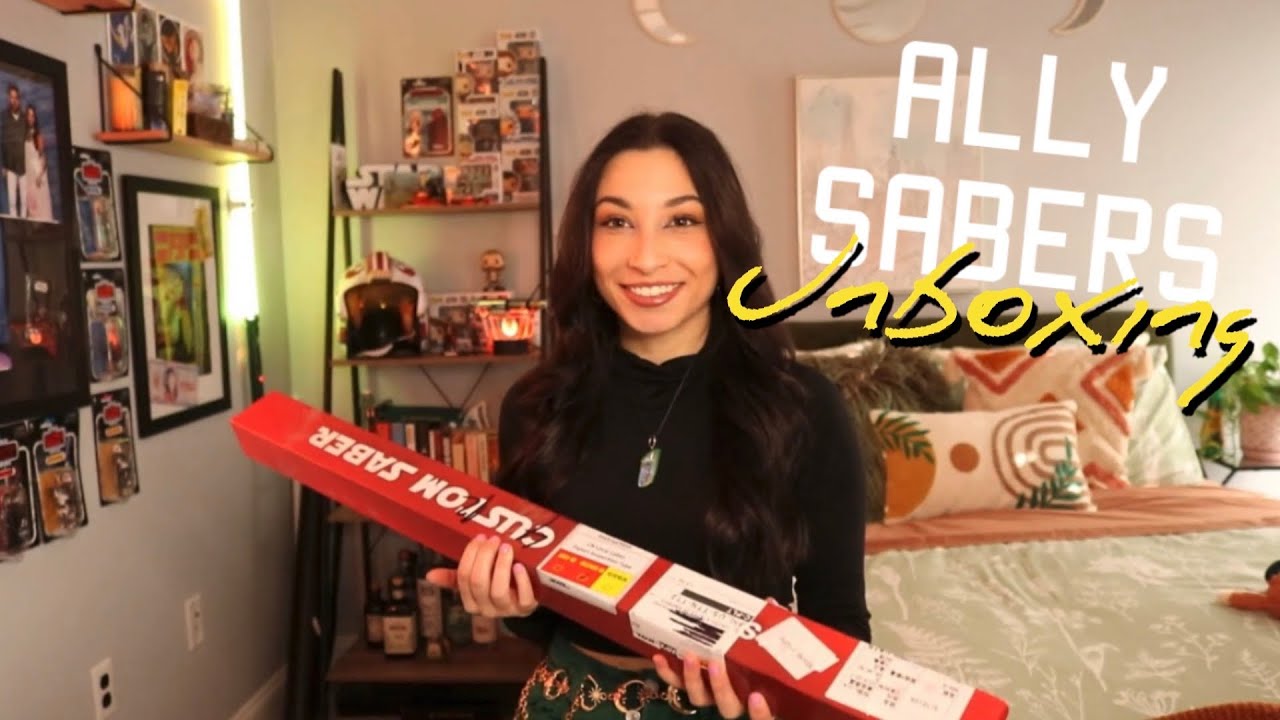 Ally Sabers Xenopixel Lightsaber UNBOXING/DEMO