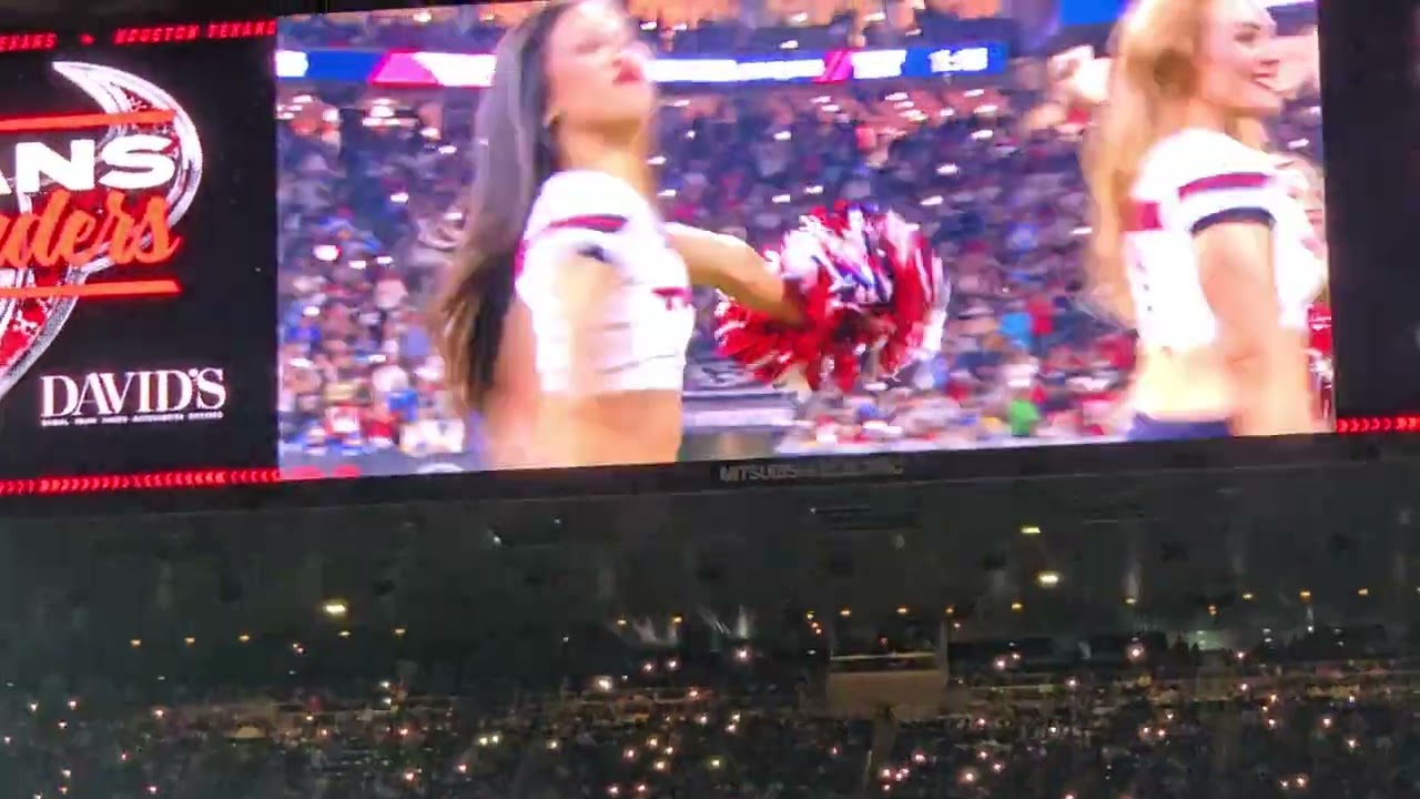 Houston Texans Cheerleaders  - Playoff Routine 1-11-25