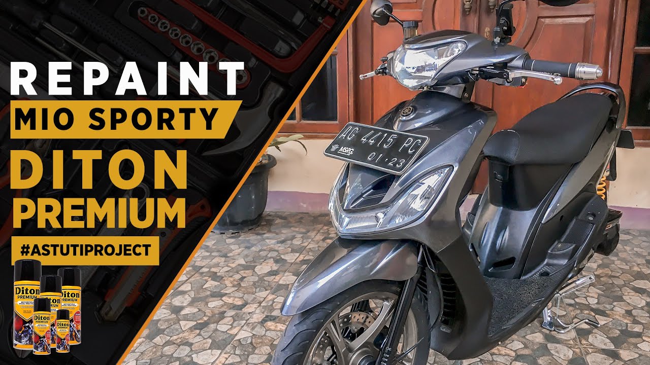 Repaint Mio Sporty | DITON PREMIUM | ASTUTI Progress #2