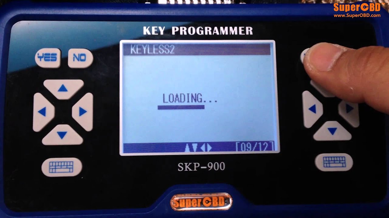 Hyundai Santa Fe IX45 2014 Smart Key for SKP-900 Key Programmer