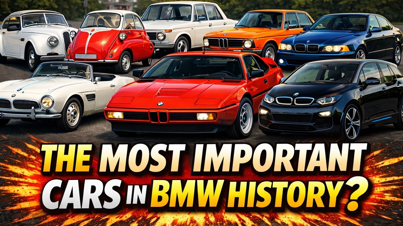 САМЫЕ ВАЖНЫЕ АВТОМОБИЛИ В ИСТОРИИ BMW?