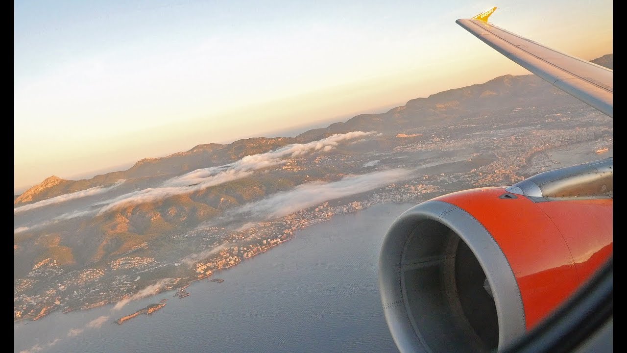 (4K) easyJet A320 | Palma De Mallorca to London Gatwick | Flight Video - EZY8622