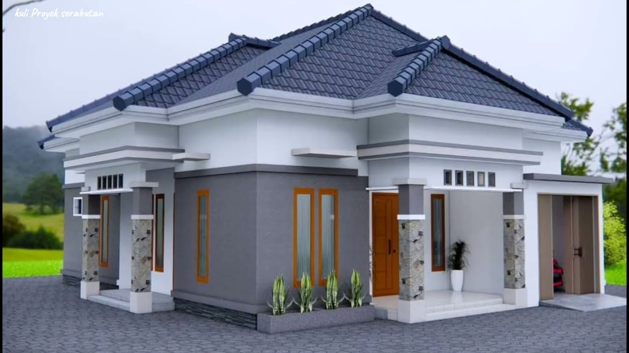 40 kombinasi warna cat teras rumah minimalis modern 2022